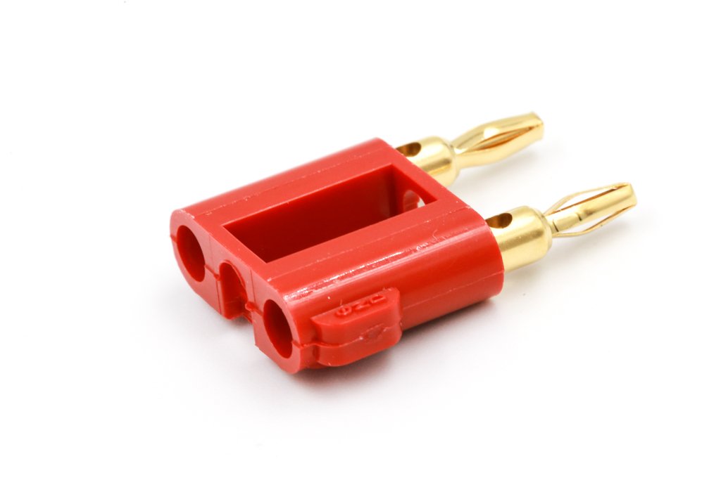 Banana Connector ABS+Red Copper 2mm Banana Plug High Reliability for Electronics 