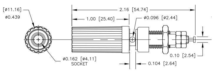 E-Z Hook 9280 Binding Post with Turret Terminal