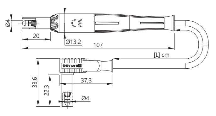 PJP 12410 Fused Test Lead