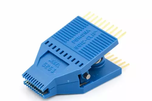 AP Products 1-Pin SMD/IC Test Clip Pince à épiler avec câble. emballage d'origine 
