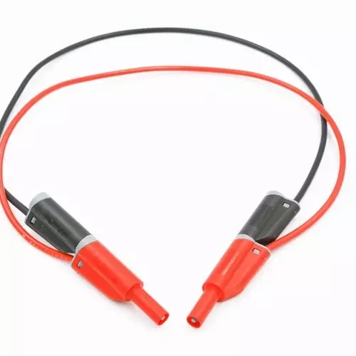 9010-1066-60-P 12A PVC Lead with Stacking Shrouded 4mm Plugs