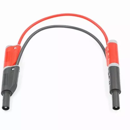 PJP 9010-1066-30-P 12A PVC Lead with Stacking Shrouded 4mm Plugs