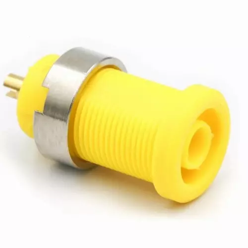 Pomona 5931 4 mm Panel Mount Socket For Sheathed Plugs