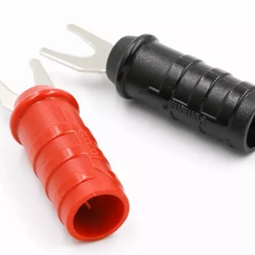 Pomona 6203 Spade Lug to Insulated Banana Socket Set