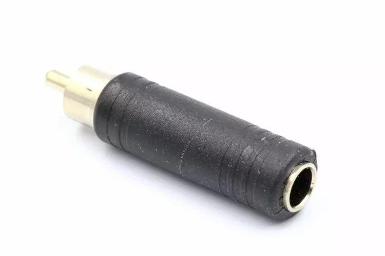 Mono single pin male Jack Plug to Single Phono RCA Plug Cable 2m 3.5mm