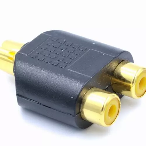 Pomona 6882 RCA Phono Adapter (F/M/F)