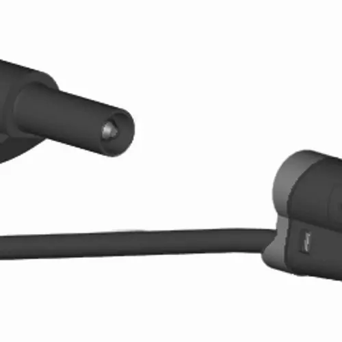 PJP 2711-IEC 12A Silicone Lead with Stacking 4 mm Banana Plugs