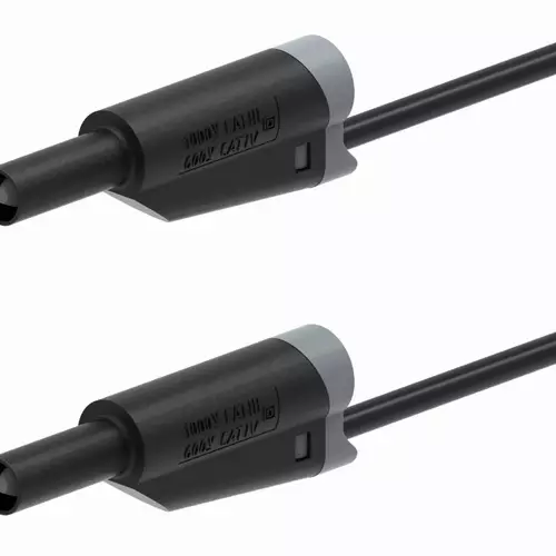 PJP 2719-IEC 20A Silicone Lead with Stacking 4 mm Banana Plugs