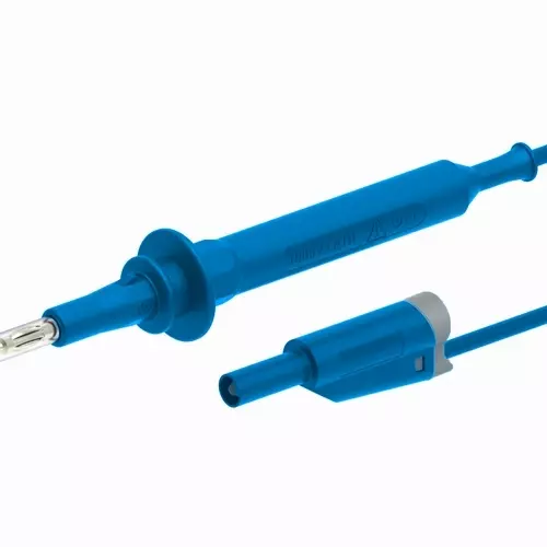 PJP 4970-IEC-120 Retractable Sleeve 4mm Test Probe Tip to 4mm Stacking Plug