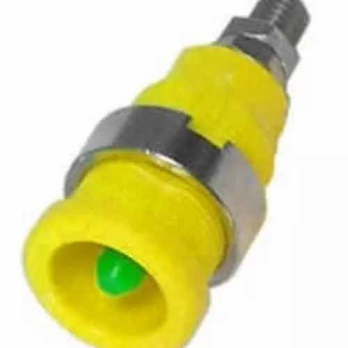 PJP 3268-I 4 mm Panel Mount Banana Plug with M4 Stud