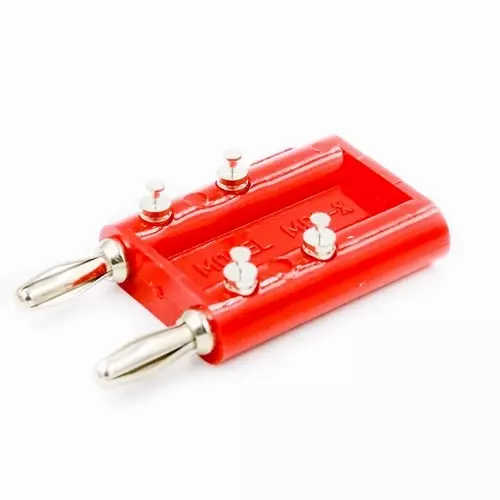 Pomona MDP-X Double 4mm Plug with Isolation Solder Terminals