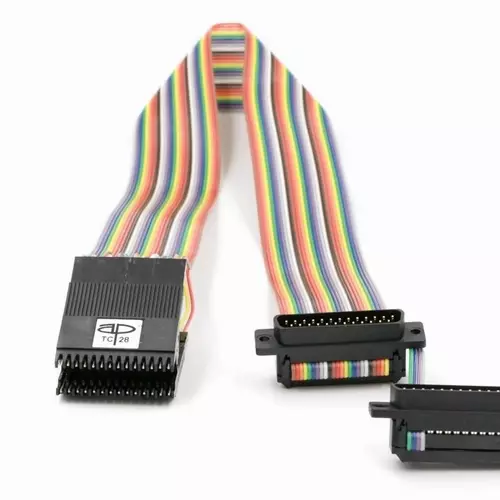 28pin 0.3in Knife Edge Test Clip and Cable with 25way D Plug