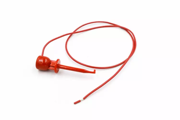 E-Z-Hook 213 - X100W Mini Hook to 22 AWG PVC Test Lead