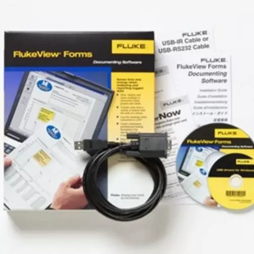 FlukeView Forms Software with USB Cable - Full Version