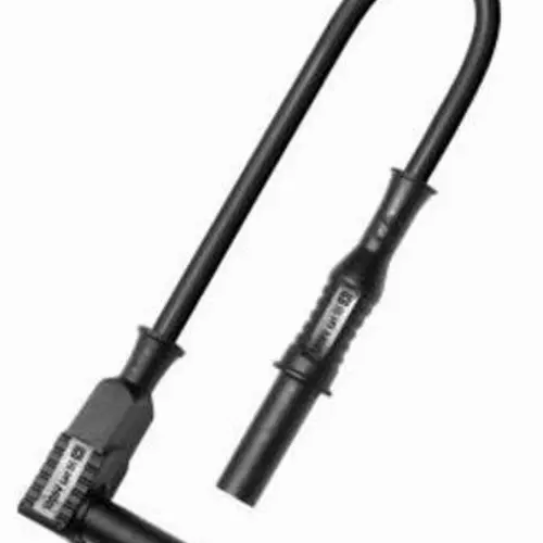 PJP 2351-IEC 12A Silicone Lead with 4mm Right Angle to Straight Plug