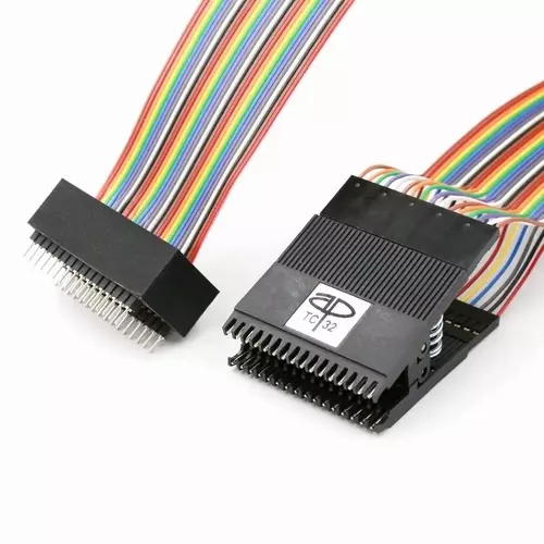 32pin 0.6" Knife Edge Test Clip and 32 pin 0.6" DIP Cable