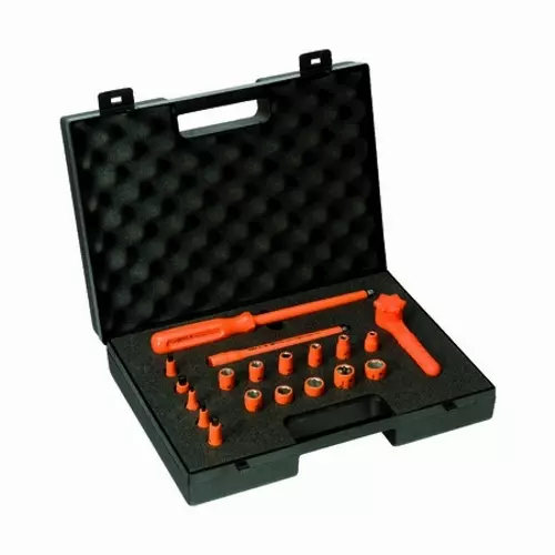 Sibille MS59V01 Insulated Socket Set - 19 Tools