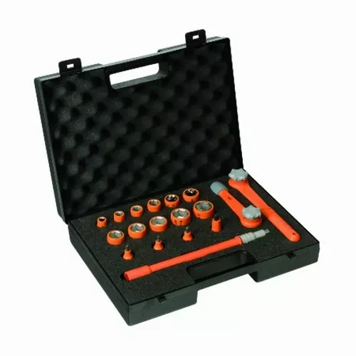 Sibille MS89V01 1000V Insulated Socket Set - 18 Tools