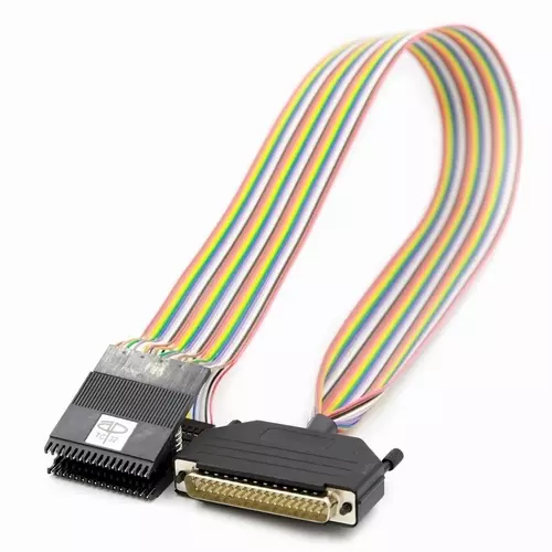 DIL032KN060D37 32pin 0.6in Knife Edge Test Clip 60cm Leads