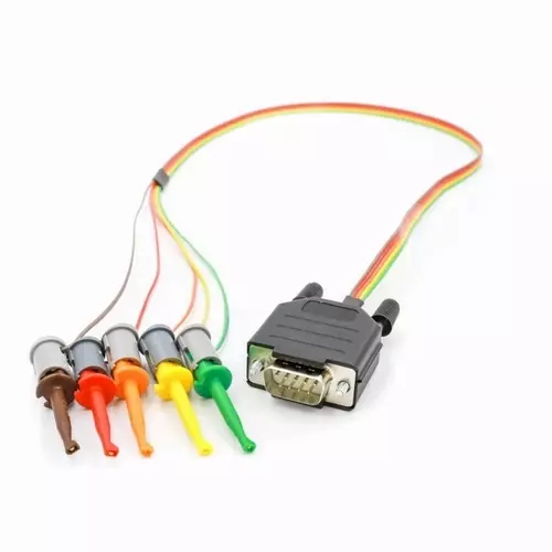 WA56012 9 Way D Plug on 60cm Ribbon Cable with 5 6012-Pro