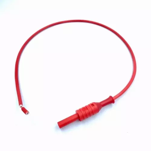 WTS-1063-50 4mm Banana Socket on 50cm Lead
