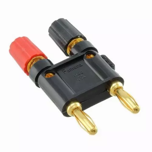 Pomona 5405 4mm Double Banana Plug with Binding Posts