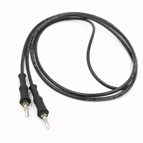 PJP 2014 36A Silicone Patch Lead with Straight 4 mm Banana Plugs
