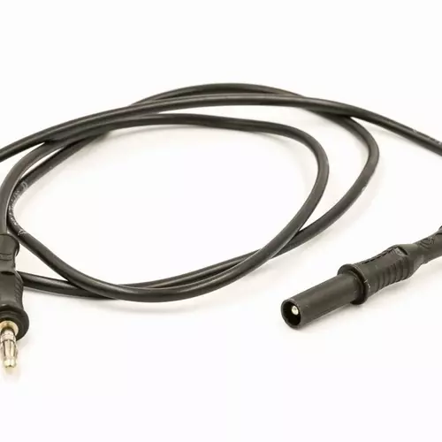 PJP 2034 36A Silicone 4mm Plug To Shrouded Plug Patch Lead