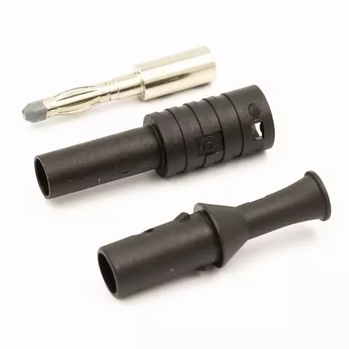 PJP 1065 Straight Shrouded 4mm Plug