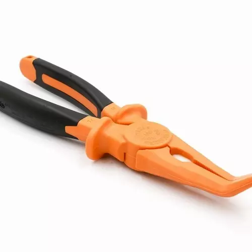 MC13CE-XL Insulated Bent Long Nose Pliers with Ceramic Cutters