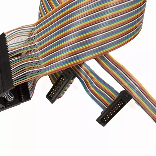 64pin 0.9in Knife Edge Test Clip and Cable with 25way D Plug
