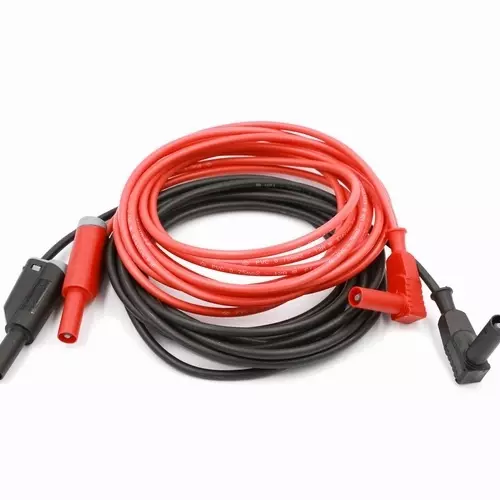WSRAL20M 12A PVC Test Lead With Shrouded Banana Plugs