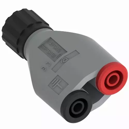 PJP 7043-IEC BNC Plug to 4mm Adapter