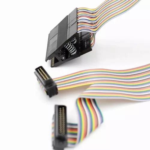 48pin 0.6in Knife Edge Test Clip and Cable with 25way D Plug