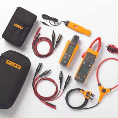Fluke 393 Solar Clamp Meter Kit with Irradiance Meter and MC4 Test Leads