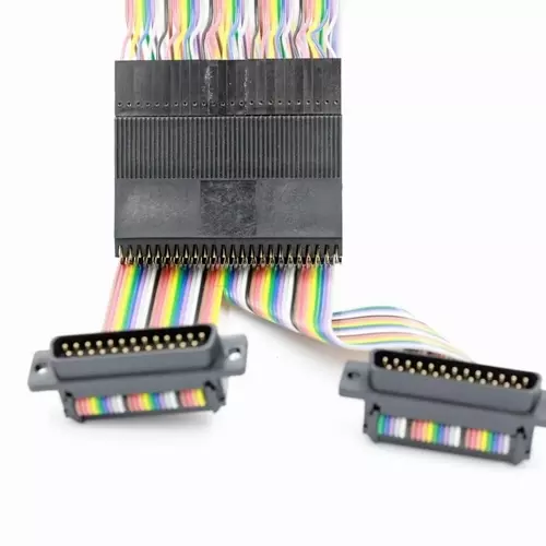 32pin 0.6in Knife Edge Test Clip and Cable with 25way D Plug