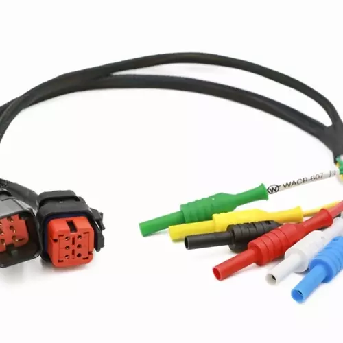 TE Ampseal 16 RED 6way Automotive Connector Breakout