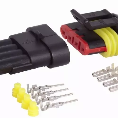 AMP Superseal 1.5 Series 4way Auto Connector Kit