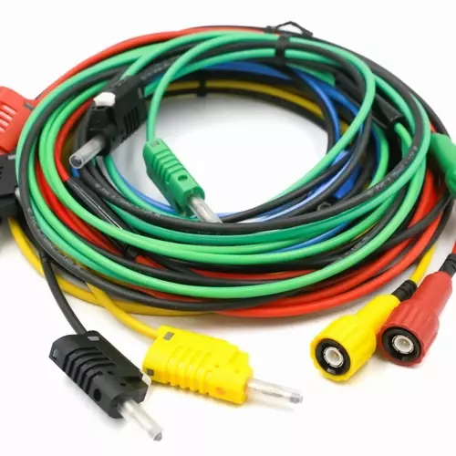 Shielded BNC to 4mm Banana Plug Oscilloscope Lead Set 1089 Variant