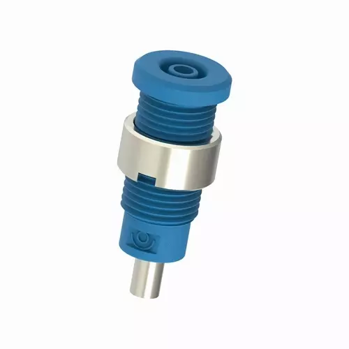 PJP 228-3-I 2 mm Banana Socket Panel Mount - Solder Connection