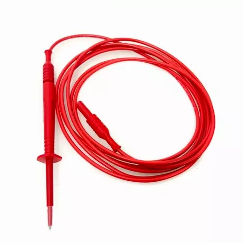W-402IEC-300 Sharp Steel Tip Probe , 300cm Lead with 4mm Banana Plug